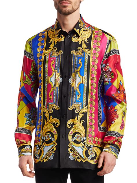 versace mens shirt sale|versace clearance for men.